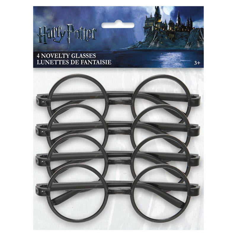 Brille "Harry Potter" | Party-Set  4 Stück