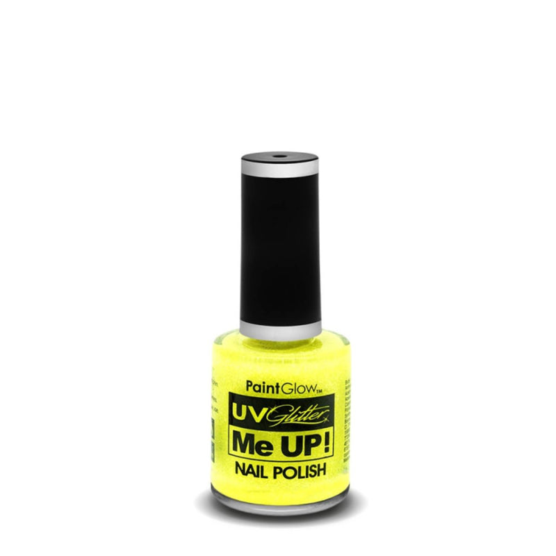 Make-up Nagellack UV Neon Glitter 12ml | Limone