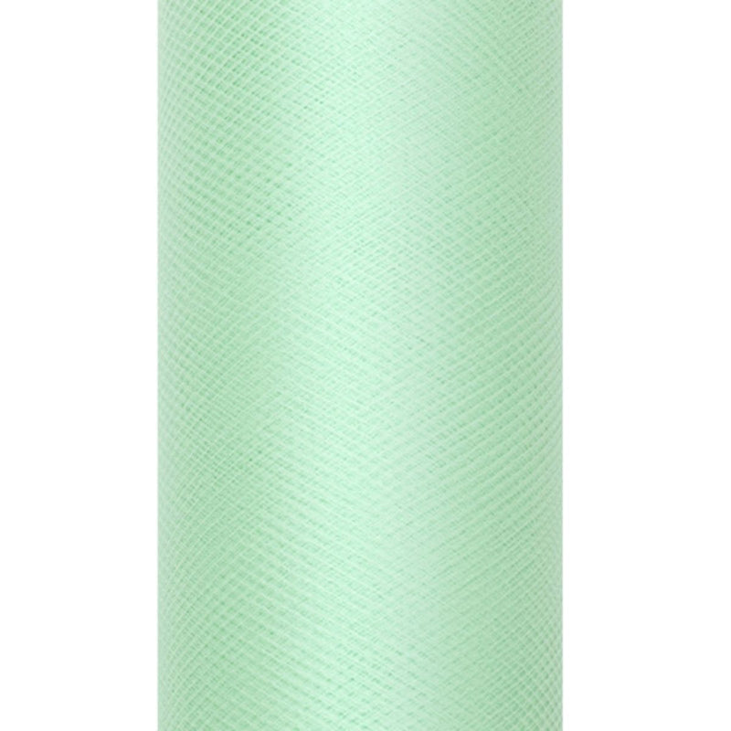 Dekostoff Tüll 0,15m x 9m Minze