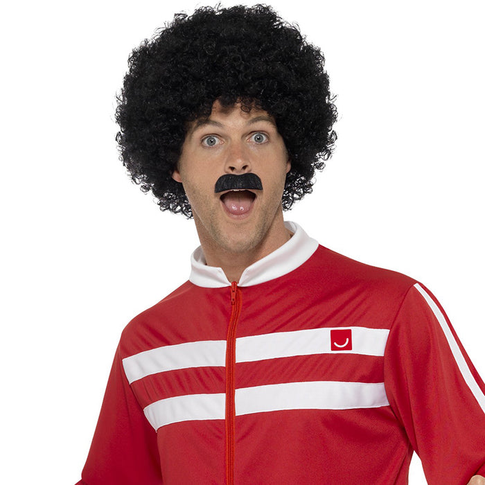 Kostüm 80er Trainingsanzug Rot Gr.XL