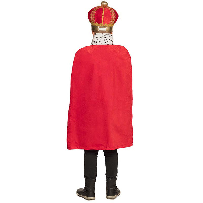 Kostüm Kid Cape Royal König 80cm