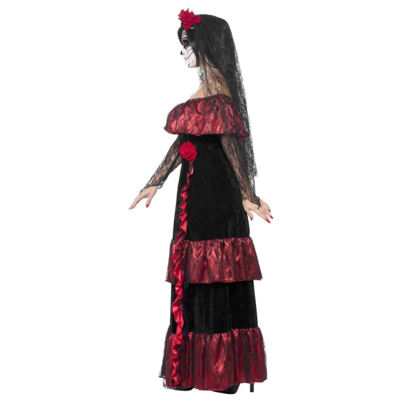Kostüm Lady Day of the dead Samtrobe Gr.XXL