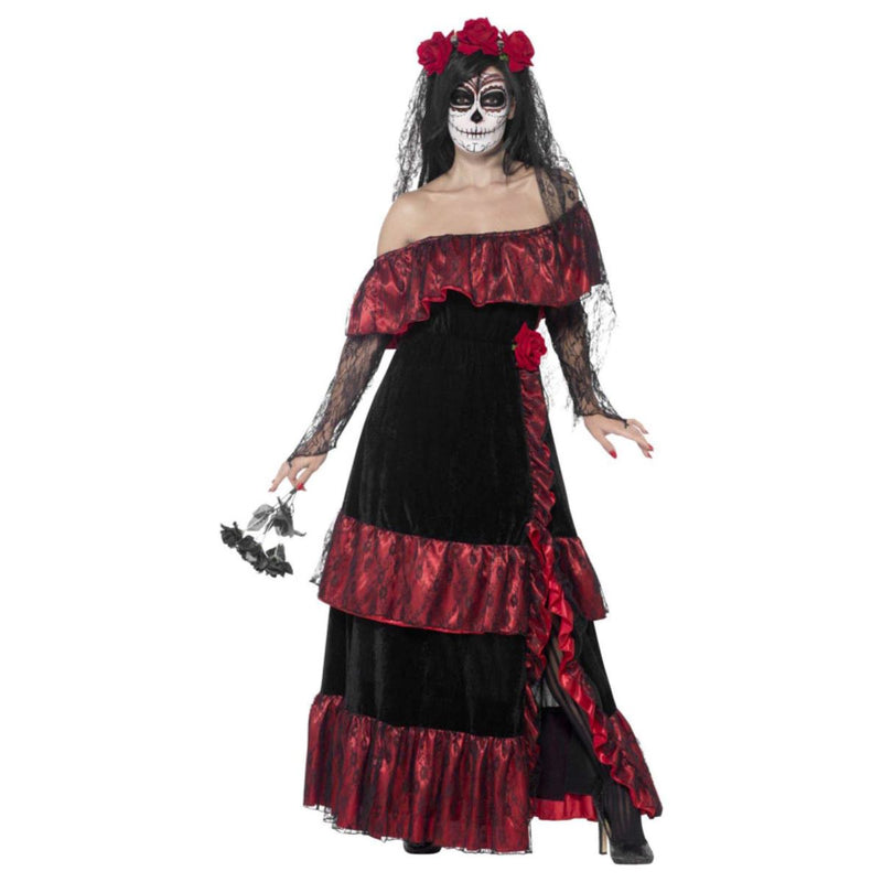 Kostüm Lady Day of the dead Samtrobe Gr.XXL