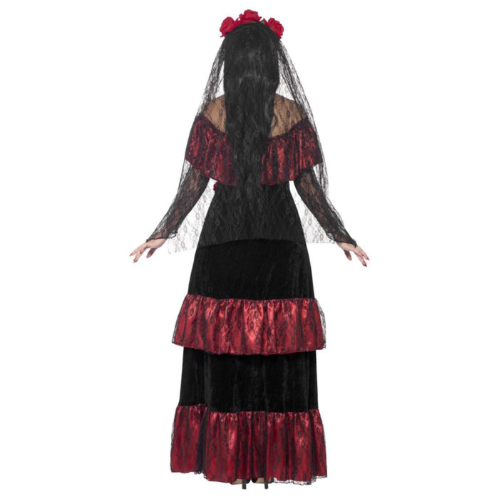 Kostüm Lady Day of the dead Samtrobe Gr.L