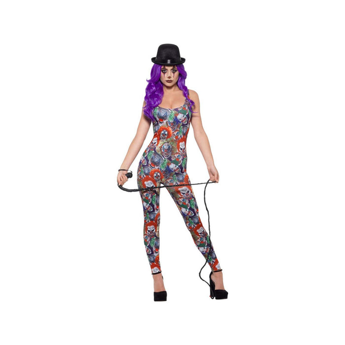 Kostüm Lady Sexy Horror Clown Einteiler Gr.XS