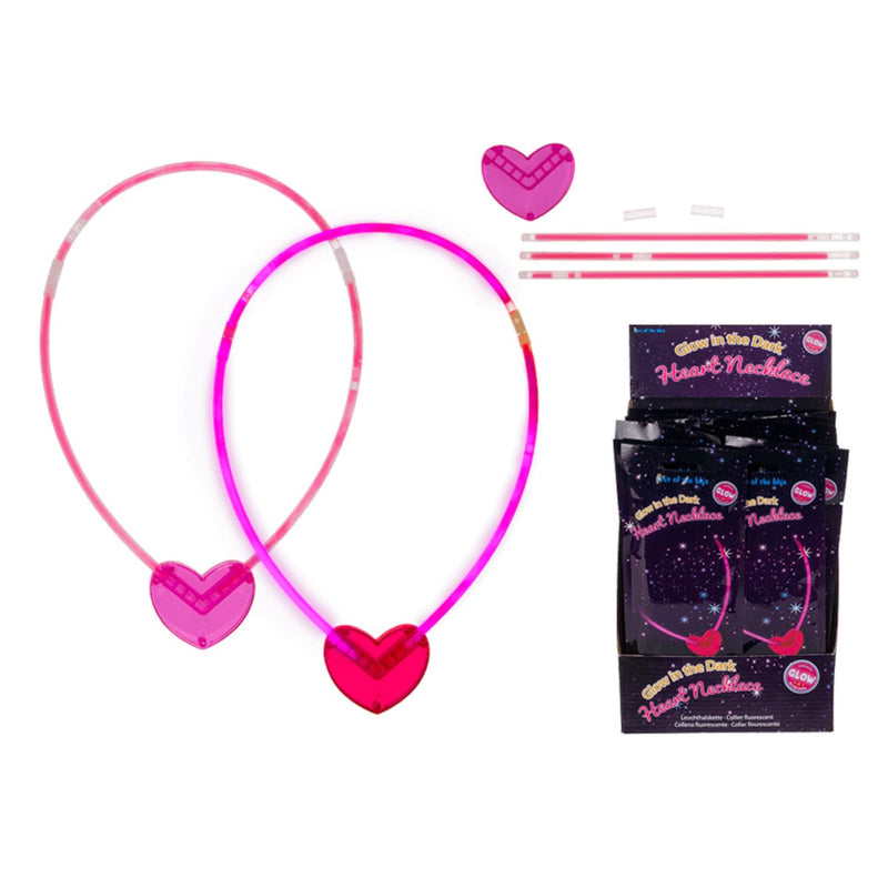 Halskette Herz leuchtend 25cm