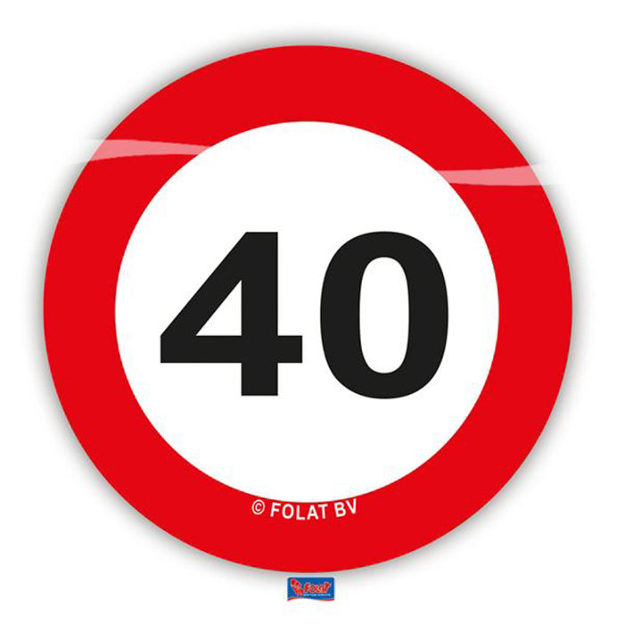 Konfetti Verkehrsschild #40 | 21 g