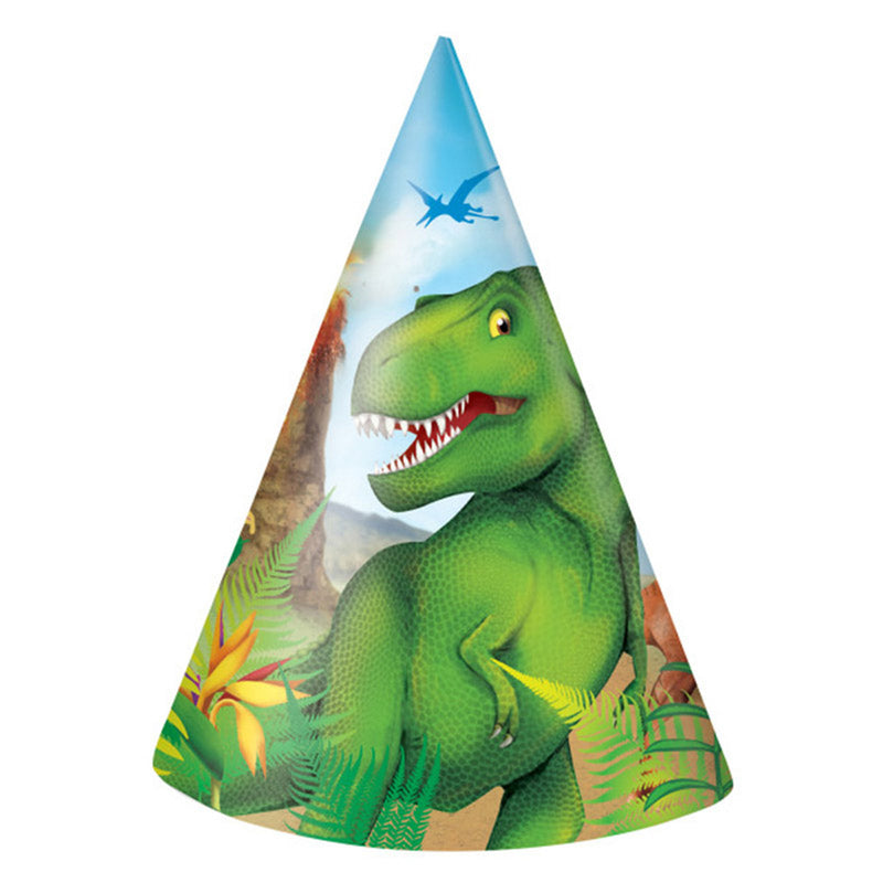 PartyHut Dinosaurier 8St.