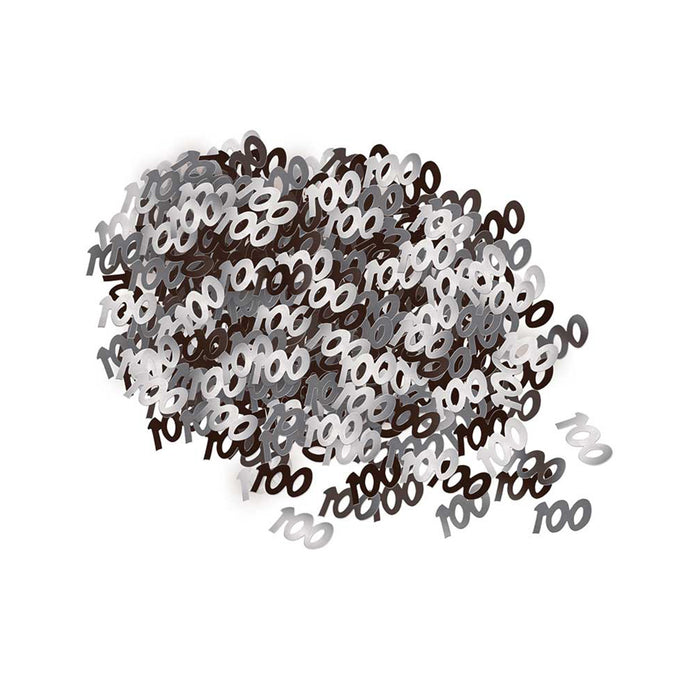 Konfetti Metall 14g Glitz #100 Schwarz