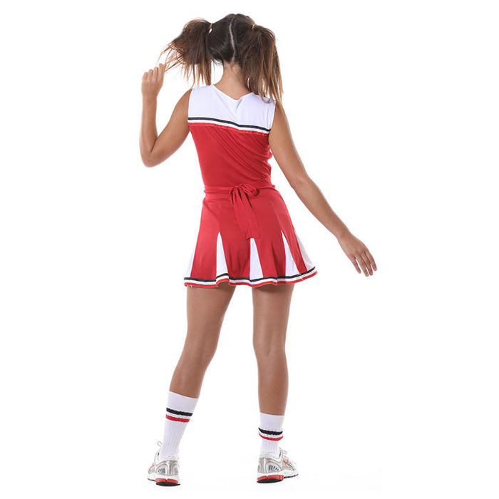 Kostüm Lady Zombie Cheerleader Kleid Gr.L