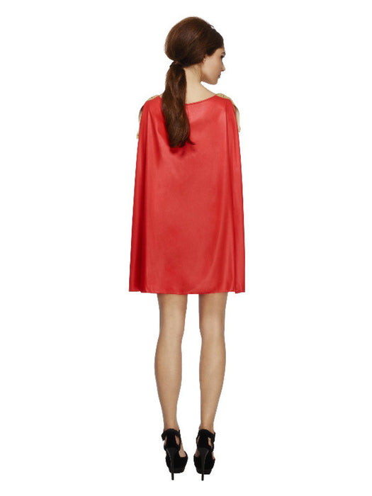 Kostüm Lady Gladiator Kleid + Cape Gr.M