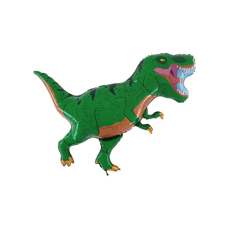 36" Shape Folienballon Lose - T-Rex Grün | HFE