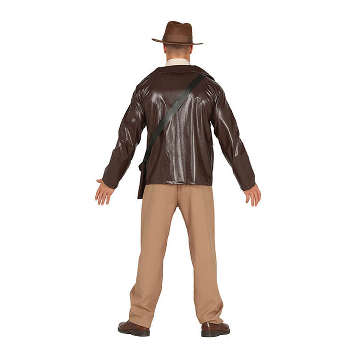 Kostüm Abenteurer (Hemd,Jacke,Tasche,Hose)Gr.L