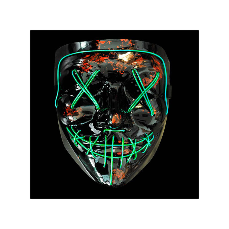 Maske LED Purge Grün