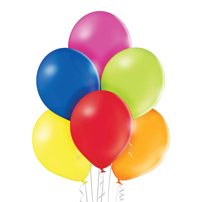 25 Stk. Luftballon Unifarben Ø 30cm | Bunt #300