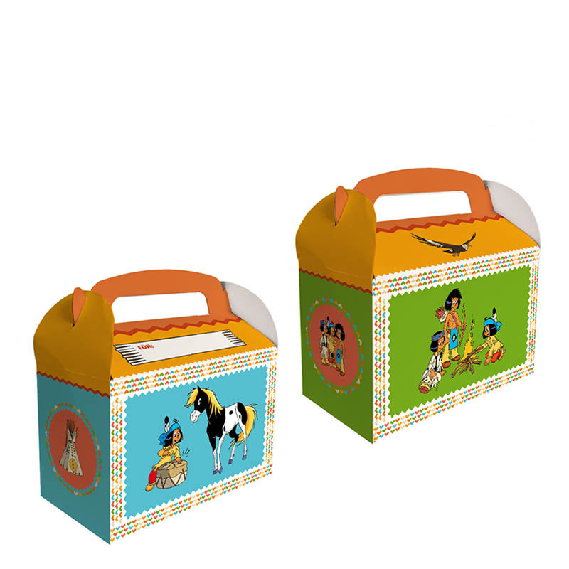 Geschenkbox Yakari ca.15x8x9,5cm 6Stk.