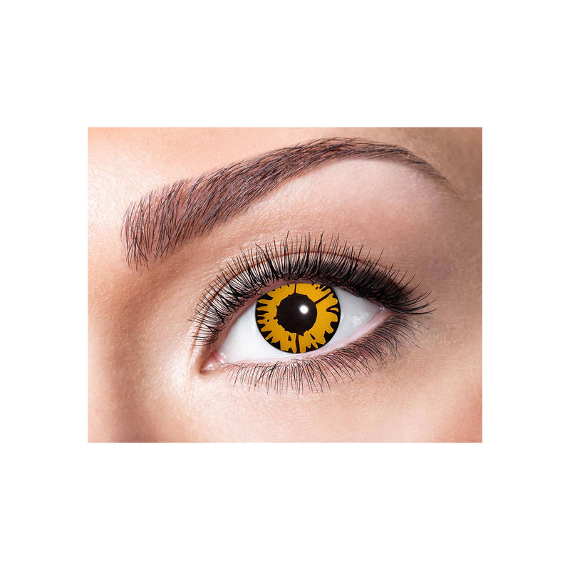 One Week Motiv Kontaktlinsen "Twilight" | Gelb (w48)