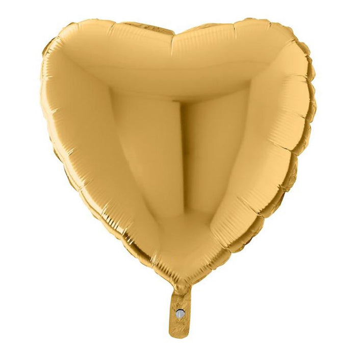 Uni22 Herz ca. 56cmø Gold mattiert