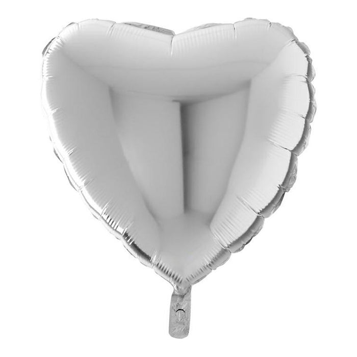 Uni22 Herz ca. 56cmø Silber