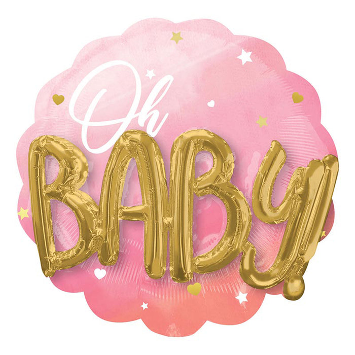 ABC36 Multi Oh Baby Girl P75 76x71cm