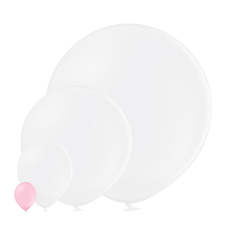 25 Stk. Luftballon Unifarben Ø 12cm | Pink 004