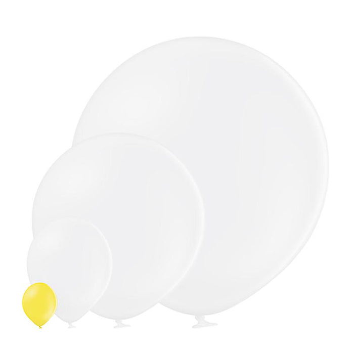 25 Stk. Luftballon Unifarben Ø 12cm | Gelb