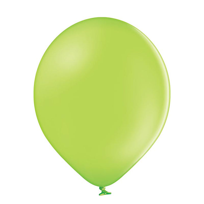 25 Stk. Luftballon Unifarben Ø 12cm | Apfelgrün