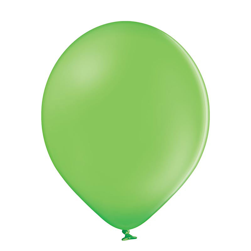 25 Stk. Luftballon Unifarben Ø 12cm | Kiwi