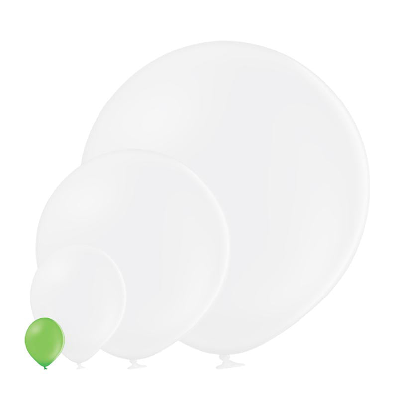 25 Stk. Luftballon Unifarben Ø 12cm | Kiwi