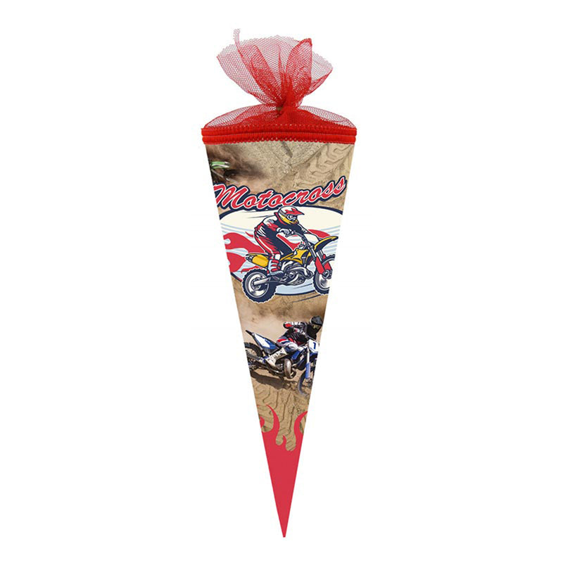 Schultüte 35cm, Motocross