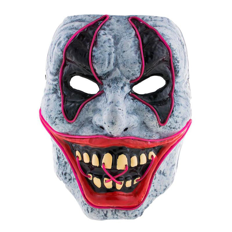 Maske Clown mit Licht