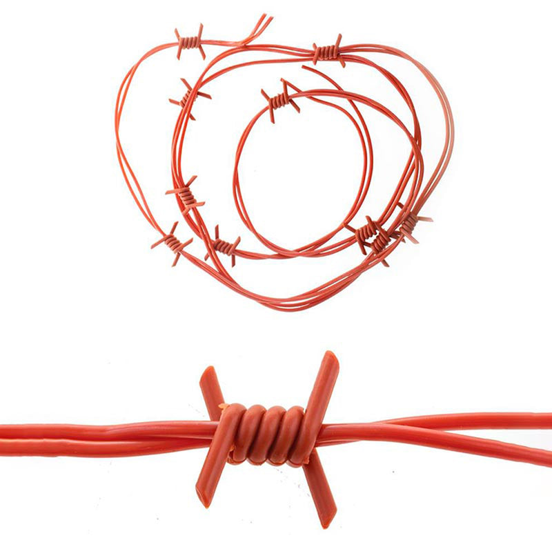 Stacheldraht Attrappe ca. 240cm