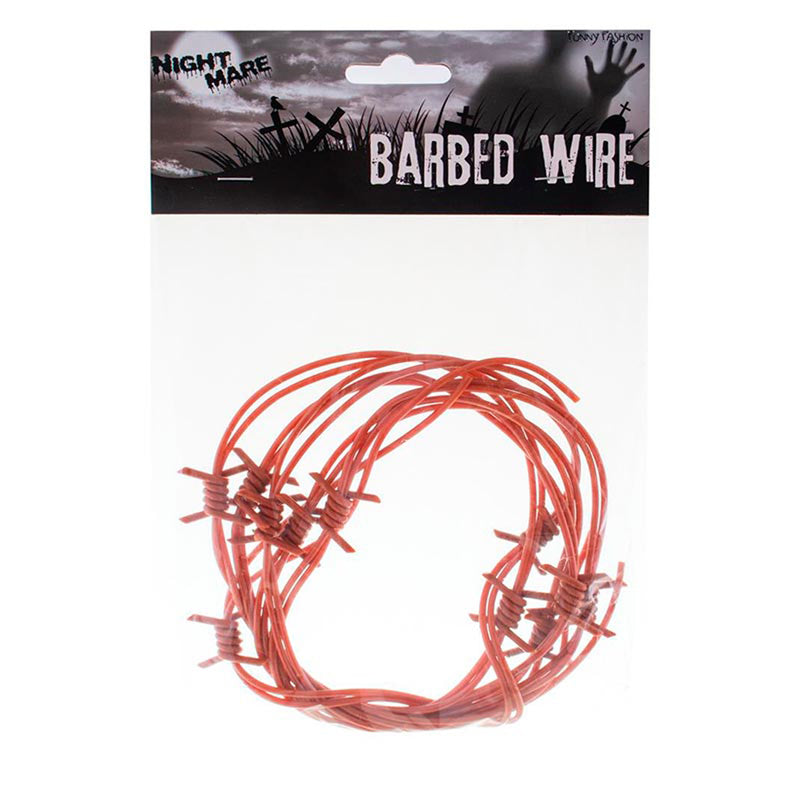 Stacheldraht Attrappe ca. 240cm