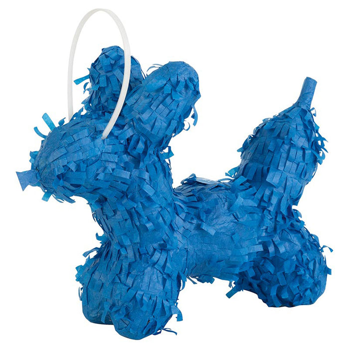 Pinata Mini Ballonhund blau | ca 20x15x7cm