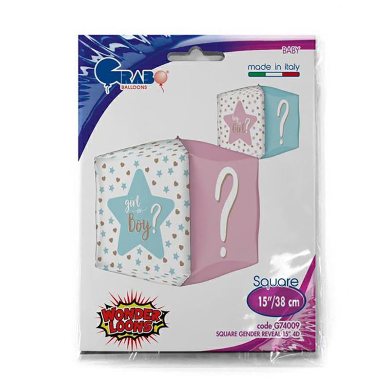 ABC 3D Cubez Gender Reveal