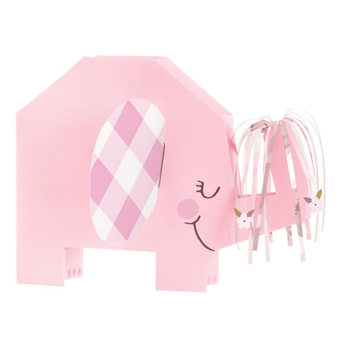 Tischaufsteller Elefant Floral Pink 1Stk.