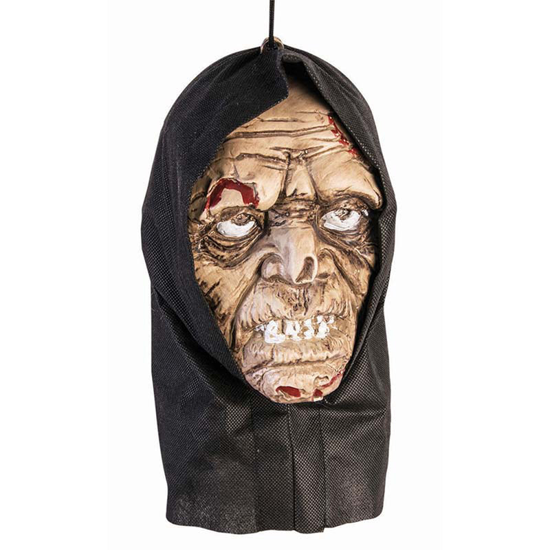 Hängefigur Zombie Kopf Halloween Dekoration