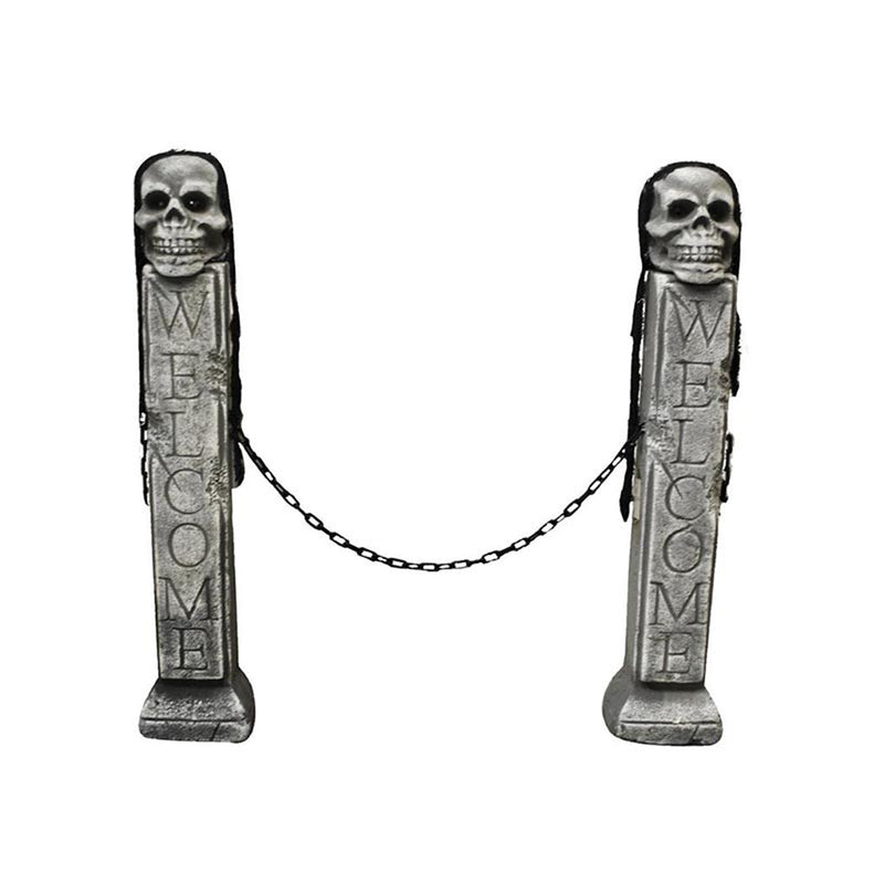 Standsäulen Welcome Horror Stelen 2 St. 70cm