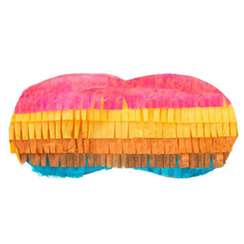 Pinata Augenmaske | Bunt gestreift