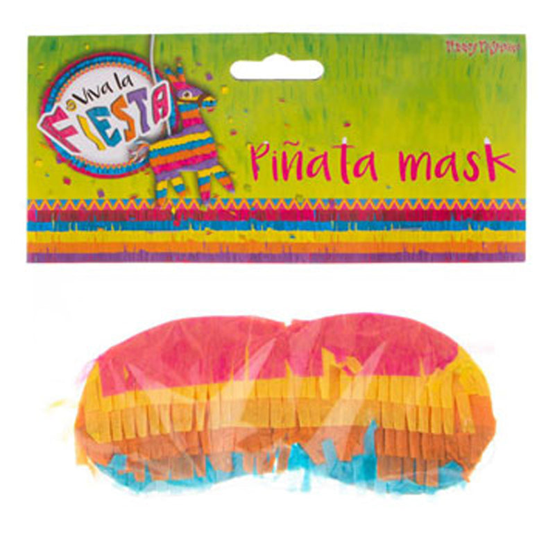 Pinata Augenmaske | Bunt gestreift