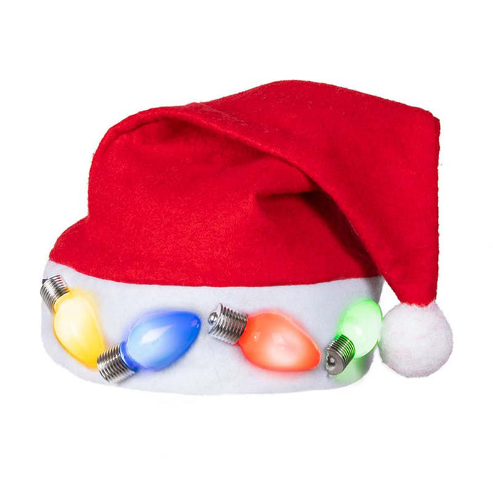 Mütze Weihnachten mit LED
