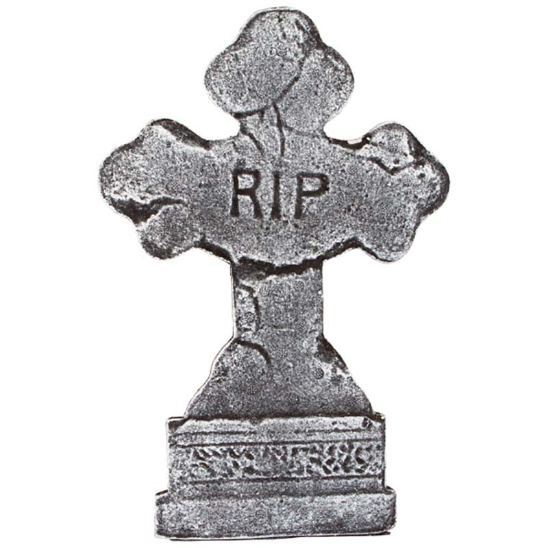 Halloween Deko Grabstein | 1 Stück - 37 cm