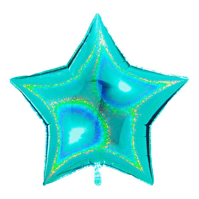 Uni 36 Stern ca. 91 cm ø Glitter Holo Tiffany