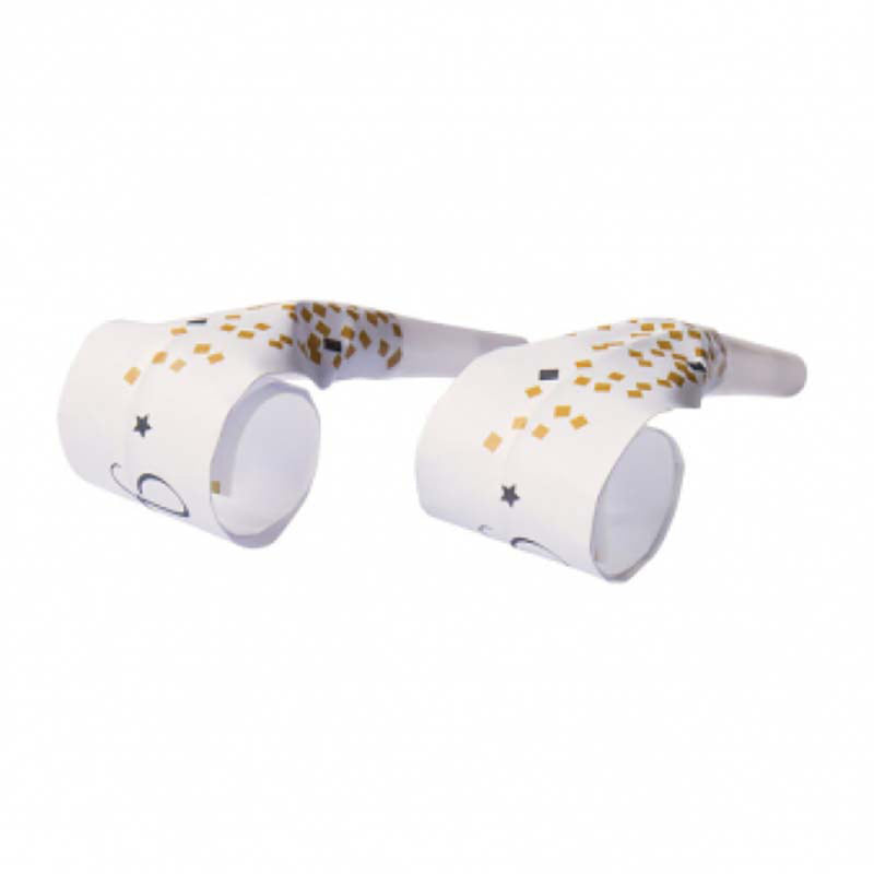 Tröten Happy New Year Blow out 4 Stk.