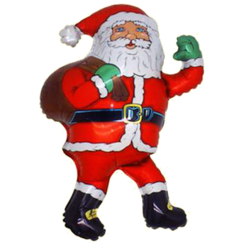 28" Folienballon Lose "Walking Santa" | HFE (Non-Metallic)