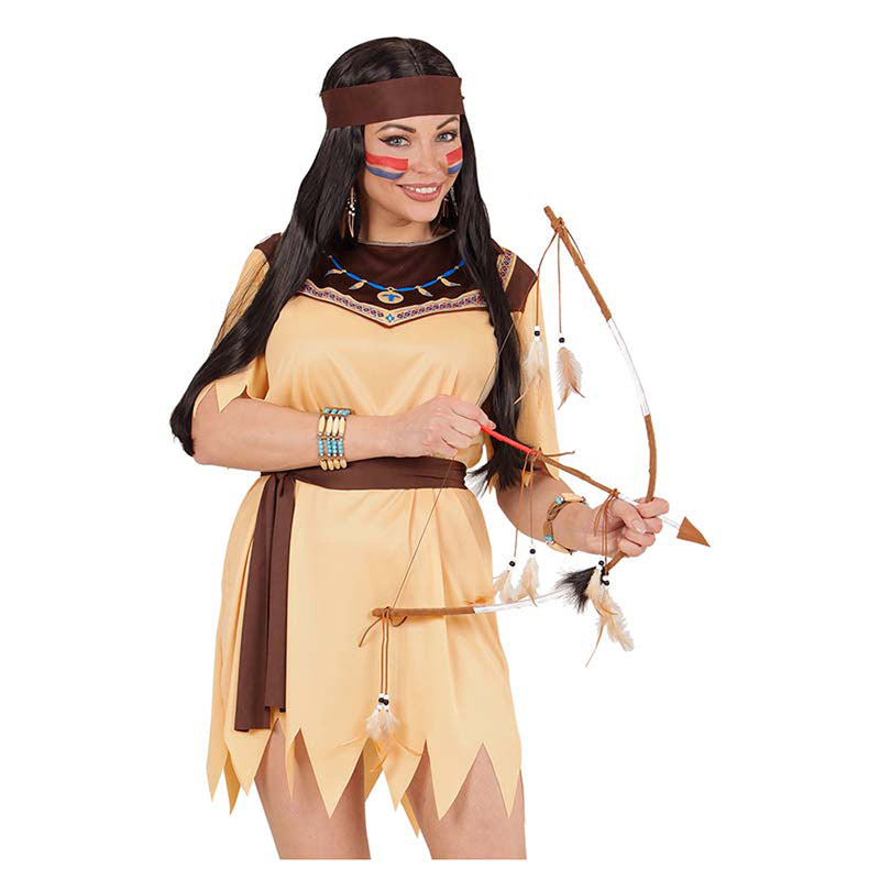 Waffe Bogen und Pfeile 60 cm