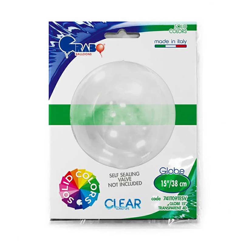 ABC 4D Orbz Globe Transparent 15" nicht selbstverschließend