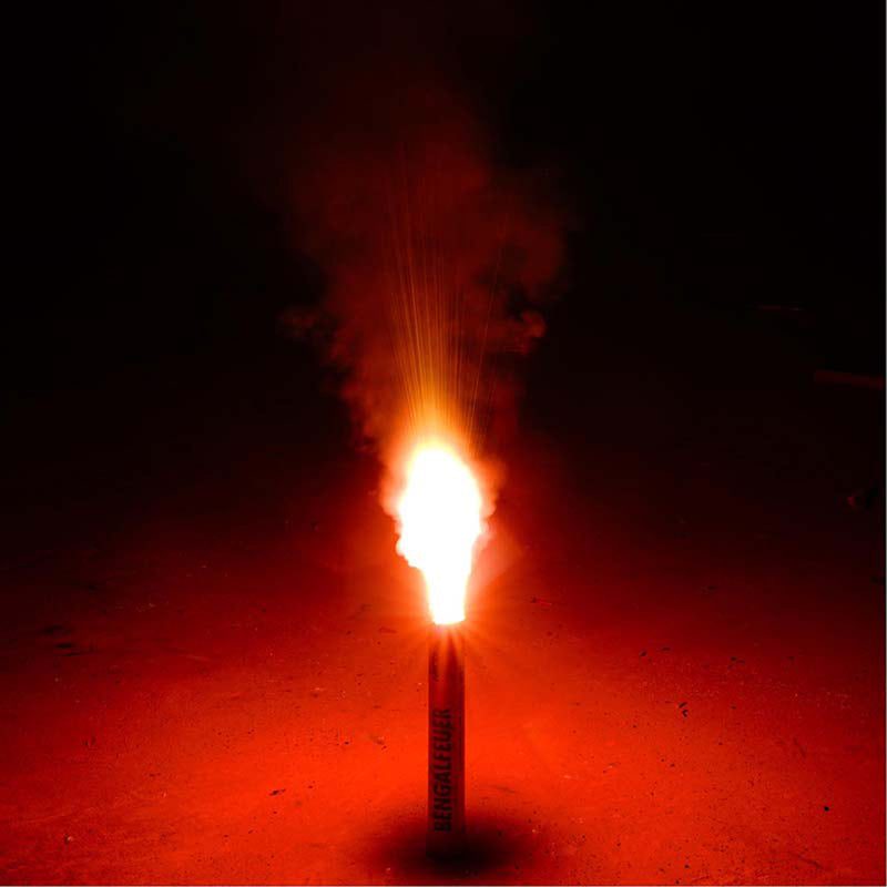 Bengalfeuer orange