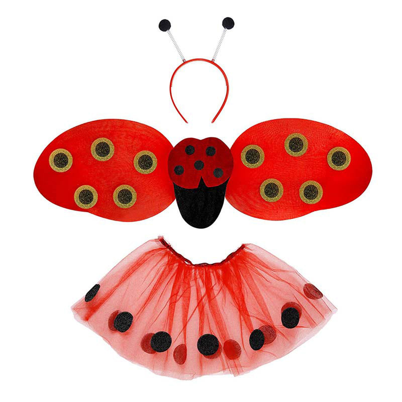 Kostüm Kid Marienkäfer Set