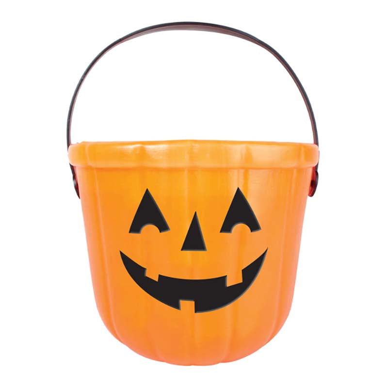 Geschenksack Halloween Eimer Kürbis